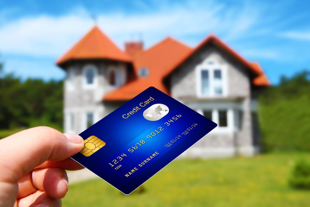 can you buy a house with a credit card