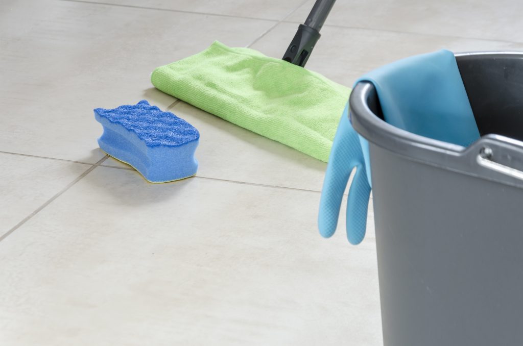 how to deep clean a house